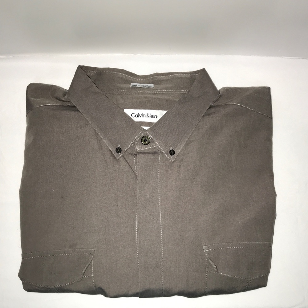Calvin Klein Button Down Shirt XXL Used
